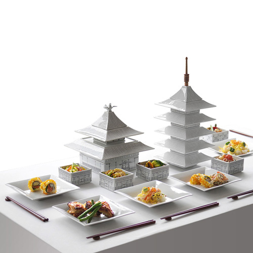 餐桌上的世界遺產！金閣寺與五重塔