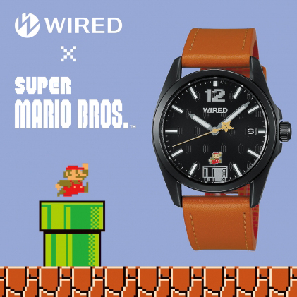 老靈魂必備單品 WIRED × SUPER MARIO BROS 聯名錶款