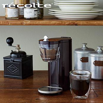 <div>recolte 日本麗克特 Solo Kaffe 單杯咖啡機-咖啡棕(含精緻咖啡食譜)</div>