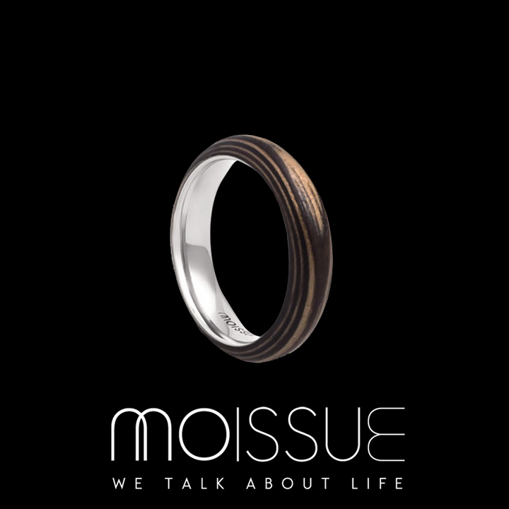 <div>Moissue－Second Life 木頭戒指窄版 - 松鼠紋</div>