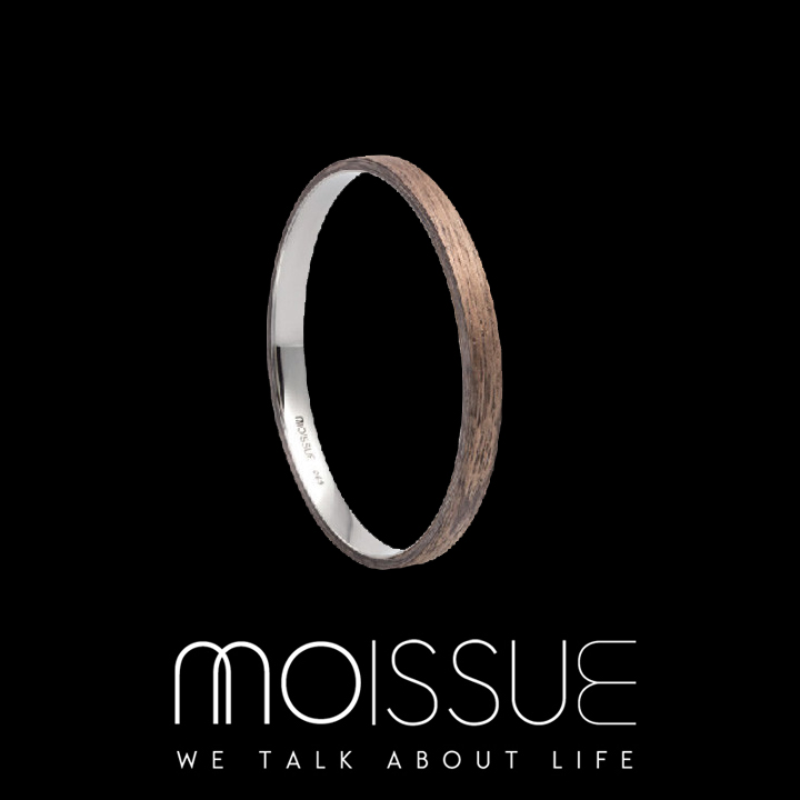 <div>Moissue－Second Life 木頭手環 - 胡桃木</div>