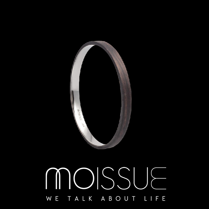 <div>Moissue－Second Life 木頭手環 - 黑檀木</div>