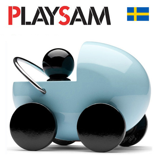 <div>PLAYSAM-嬰兒車－淺藍</div>
