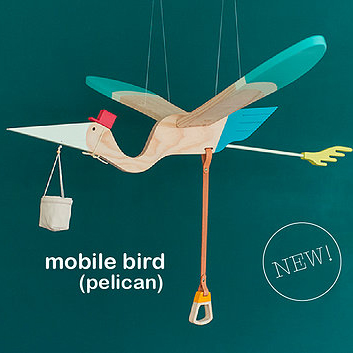 <div>eguchi toys<br />
送子鳥 (Mobile Bird Pelican)</div>