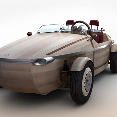 米蘭設計週－日本TOYOTA推出木材概念車