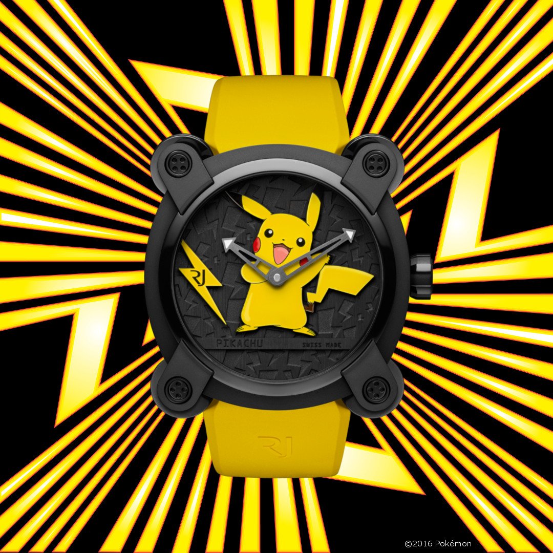 Romain Jerome 推出《精靈寶可夢》特製機械錶 全球限量20支