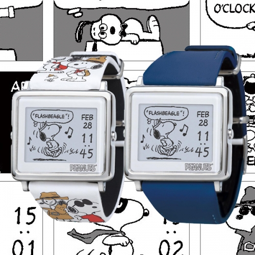 Epson智慧電子紙手錶－SNOOPY版本可愛登場