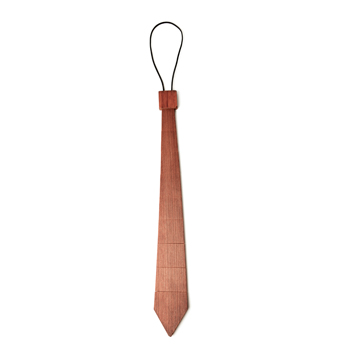 Wood Thumb tie經典木質領帶