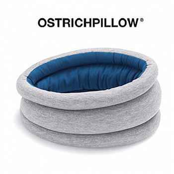 Ostrich Pillow 英國鴕鳥枕 

Light 旅行護頸枕／藍色