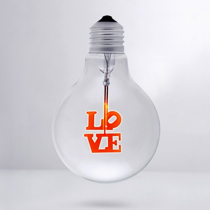 DarkSteve「演活生命」
設計師燈泡 - Love球泡燈(倒) Edison-Style 愛迪生燈泡: 1 個 (純燈泡)