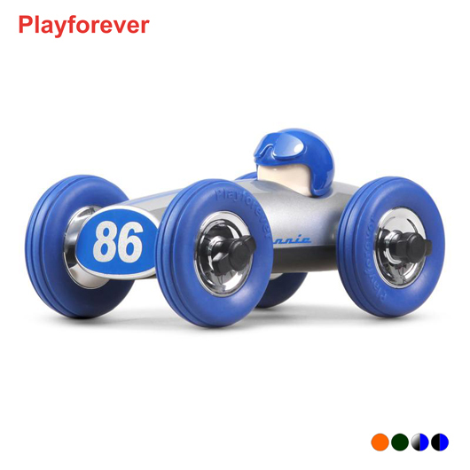 Playforever Midi Bonnie米迪邦尼賽車玩具擺飾-銀藍