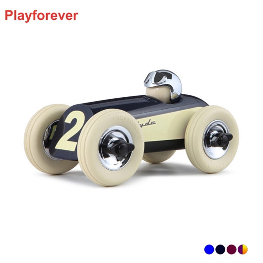 Playforever Midi Clyde米迪克勞德賽車玩具擺飾-暗藍
