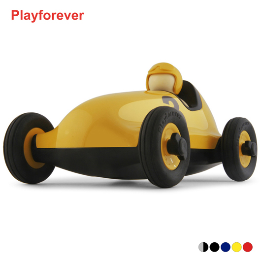 Playforever Classic Bruno Roadster 經典布魯諾賽車玩具擺飾-黃色