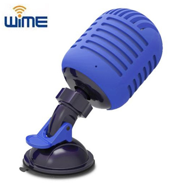 WIME iSing 復古麥克風造型藍牙喇叭－藍
