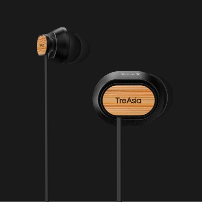 TreAsia x SPEarX - T+SO1全音域留聲耳機-耳道式/黑色