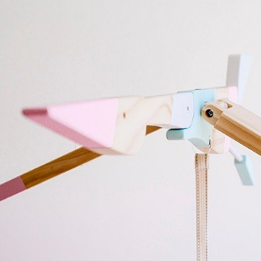 eguchi toys
海鷗 ( Mobile Bird Seagull - baby pink)