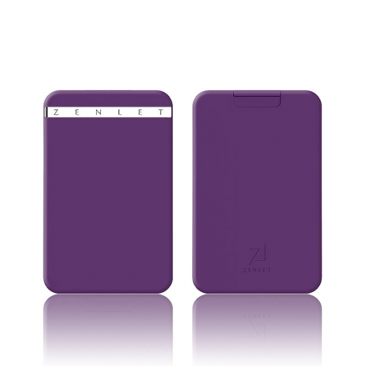 ZENLET
行動錢包＋RFID防盜卡 (紫)