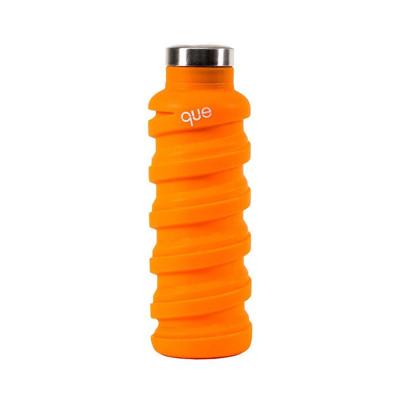 que Bottle 伸縮水瓶(600ml) - 活力橘