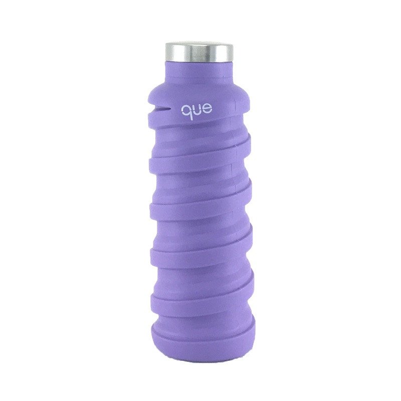 que Bottle 伸縮水瓶(600ml) - 薰衣紫