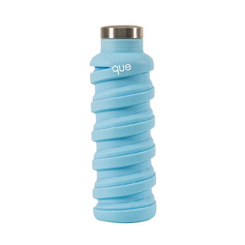 que Bottle 伸縮水瓶(355ml) - 湖水藍