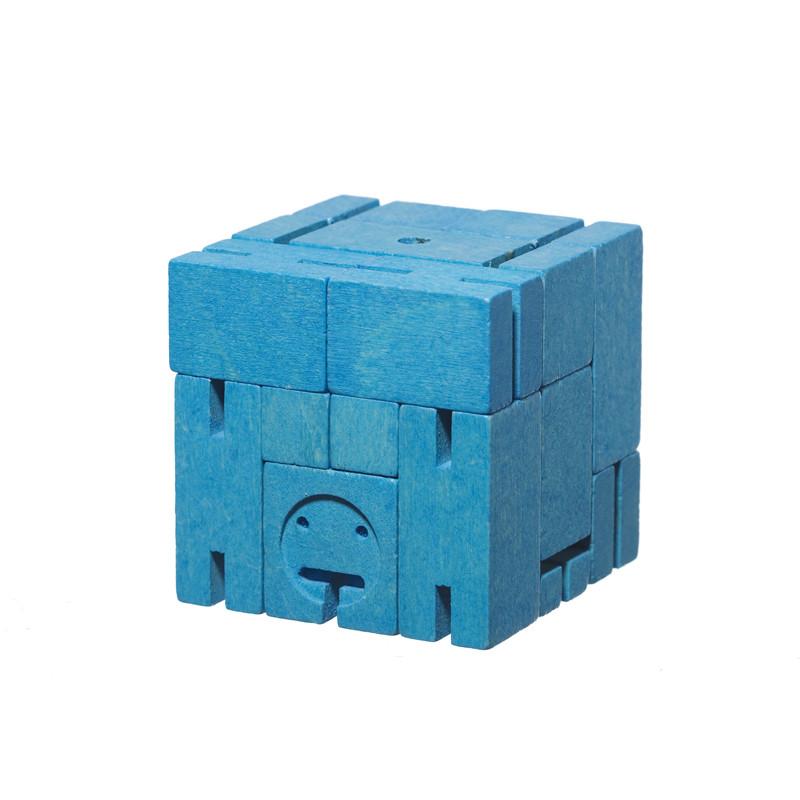 Cubebot Gift Set

變形方塊原木機器人 - 小型款／藍色