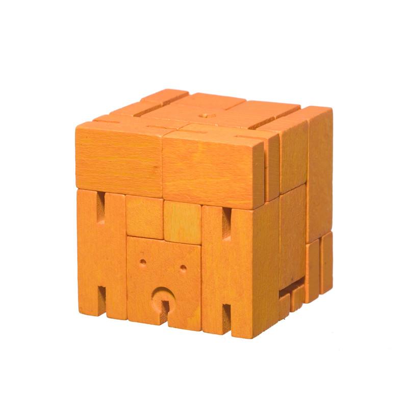 Cubebot Gift Set

變形方塊原木機器人 - 小型款／橘色