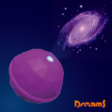 Dreams Projector Dome 銀河系投影球 紫/仙女星座