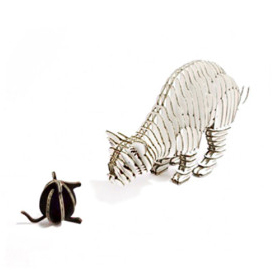 <div>Tenon's Art 坦諾藝術設計</div>

<div>THANK YOU CAT貓語系列(白、未組裝)</div>