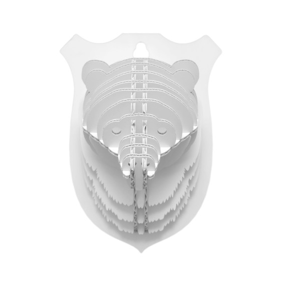 Tenon's Art 坦諾藝術設計

熊頭掛飾(白，大，未組裝)