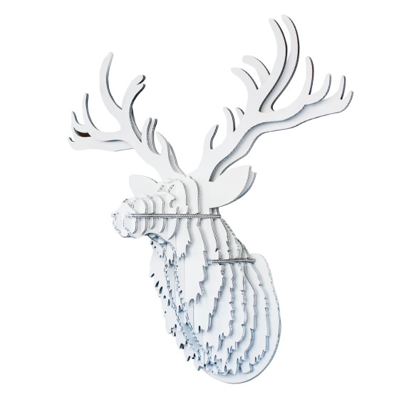 Tenon's Art 坦諾藝術設計

公鹿掛飾(白，特大，已組裝)