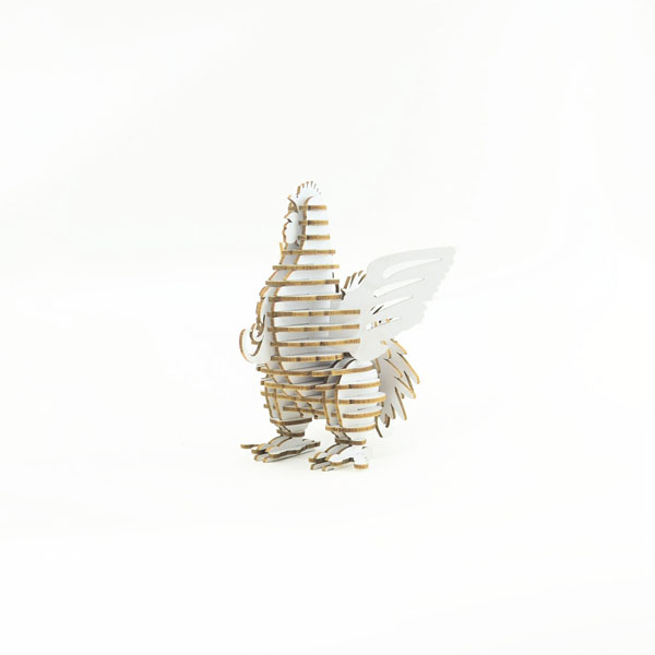 Tenon's Art 坦諾藝術設計

布萊梅城市樂手 - 雞 未組裝 白色