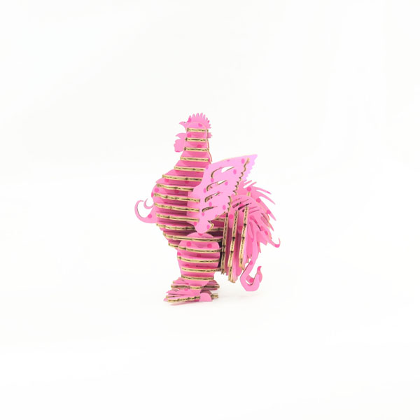 Tenon's Art 坦諾藝術設計

布萊梅城市樂手 - 雞 未組裝 粉紅波點色