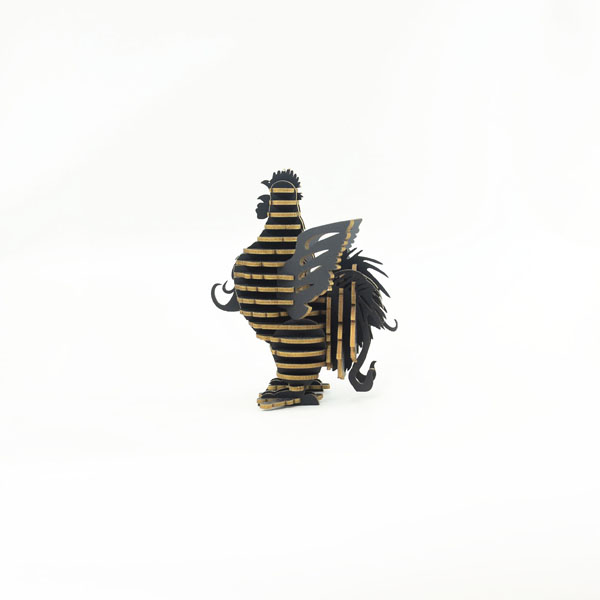 Tenon's Art 坦諾藝術設計

布萊梅城市樂手 - 雞 未組裝 黑色