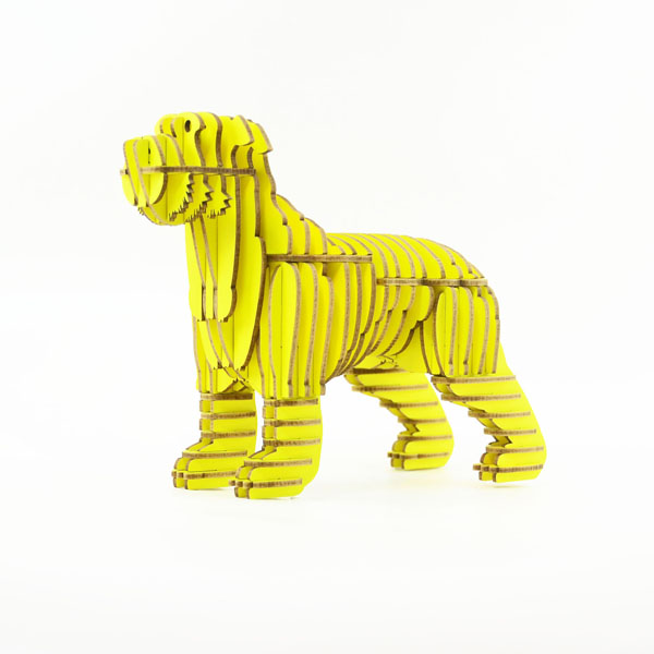 <div>Tenon's Art 坦諾藝術設計</div>

<div>布萊梅城市樂手 - 狗 未組裝 黃色</div>