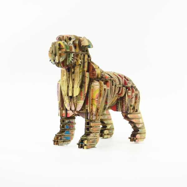 Tenon's Art 坦諾藝術設計

布萊梅城市樂手 - 狗 未組裝 郵票拼貼