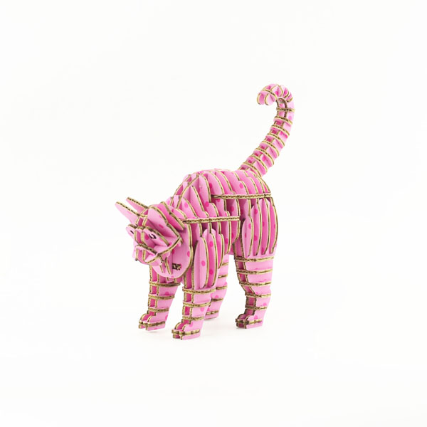 Tenon's Art 坦諾藝術設計

布萊梅城市樂手 -貓 未組裝 粉紅波點色