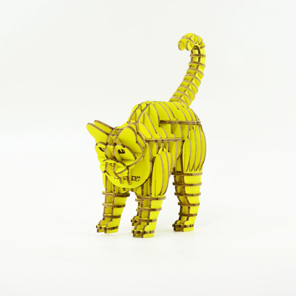 Tenon's Art 坦諾藝術設計

布萊梅城市樂手 -貓 未組裝 黃色