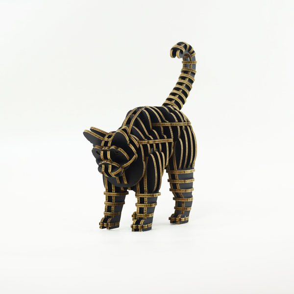 Tenon's Art 坦諾藝術設計

布萊梅城市樂手 -貓 未組裝 黑色