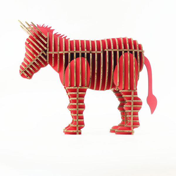Tenon's Art 坦諾藝術設計

布萊梅城市樂手 驢 未組裝 紅色