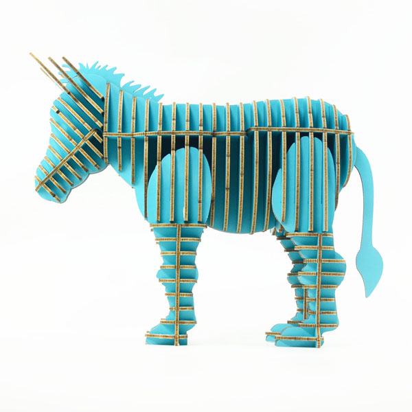 <div>Tenon's Art 坦諾藝術設計</div>

<div>布萊梅城市樂手 驢 未組裝 水藍色</div>