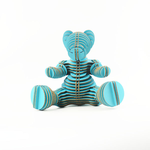 Tenon's Art 坦諾藝術設計

天天熊－水藍色／紙(未組裝)