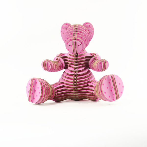 Tenon's Art 坦諾藝術設計

天天熊－粉紅波點／紙(未組裝)