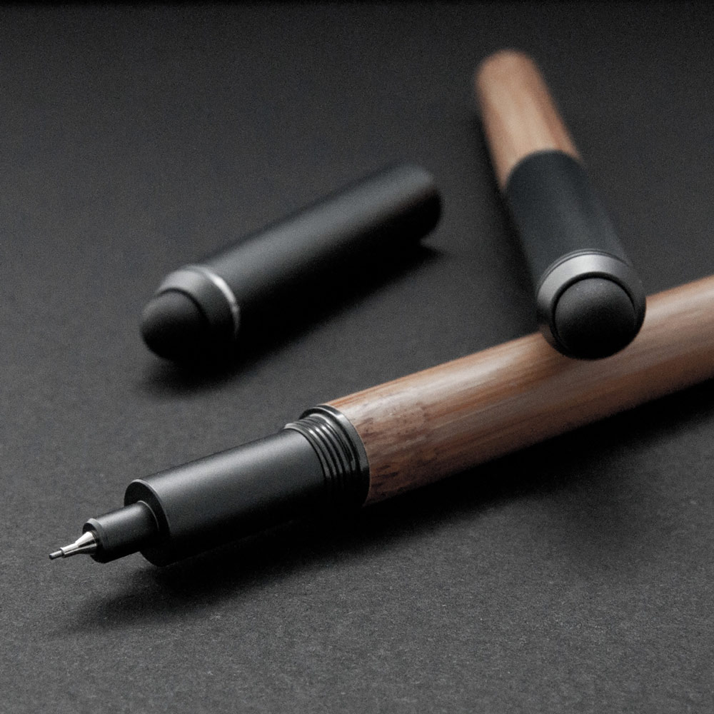ECO【竹系列】書寫觸控兩用筆

（自動鉛筆組）

黑色|鈦黑陽極