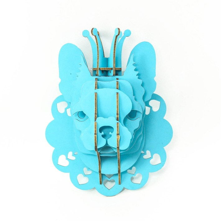 <div>Tenon's Art 坦諾藝術設計</div>

<div>rince Bata 法鬥犬掛飾 未組裝 水藍色</div>