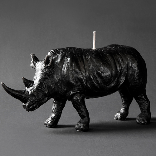 haoshi 良事設計 動物香氛蠟燭 – 犀牛 / Animal Candle - Rhino