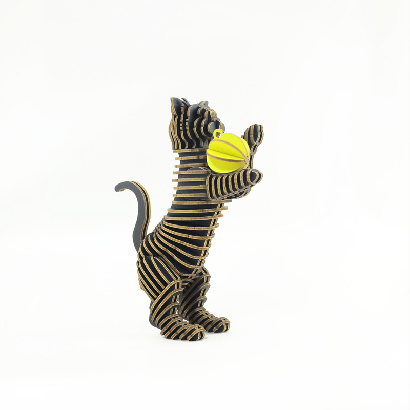 <div>Tenon's Art 坦諾藝術設計</div>

<div>HAPPY CAT貓語系列(黑、未組裝)</div>