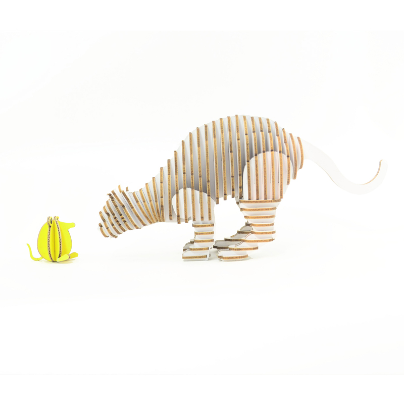 <div>Tenon's Art 坦諾藝術設計</div>

<div>THANK YOU CAT貓語系列 未組裝 白色</div>