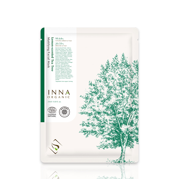 <div>Inna Organic<br />
升級版檸檬茶樹平衡控油隱形面膜<br />
Lemon-scented Tea Tree Mattifying Facial Mask</div>